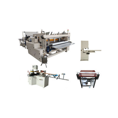 Máquina de madeira Coreless da fatura de lenço de papel da pequena escala do PLC da pálete