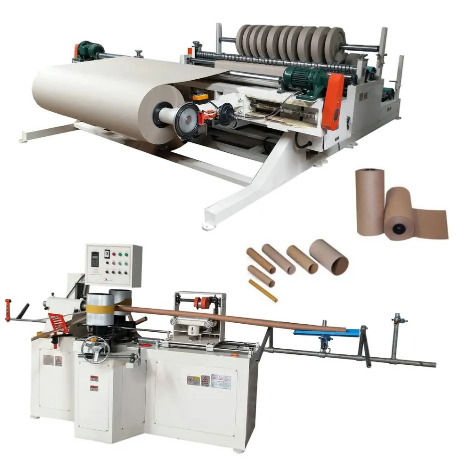 Máquina automática de corte e rebobinagem de papel kraft 2