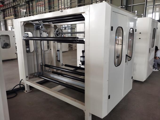 Nice Design ponto a ponto Lamination Reembossing Kitchen Towel Paper Rewinding Machine 6