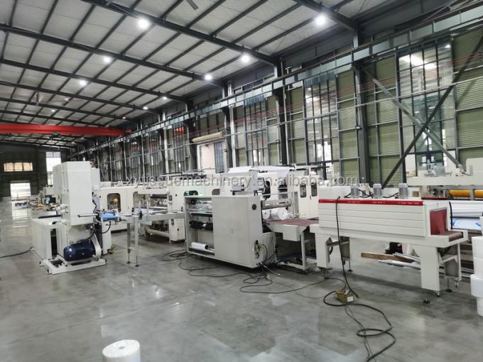 Nice Design ponto a ponto Lamination Reembossing Kitchen Towel Paper Rewinding Machine 11