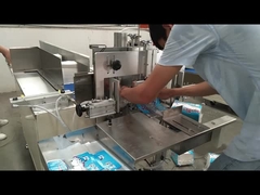 Máquina de embalagem de papel para guardanapos semiautomática