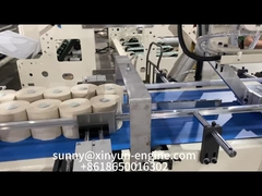 Máquina de embalagem de papel higiénico de 10 rolos totalmente automática