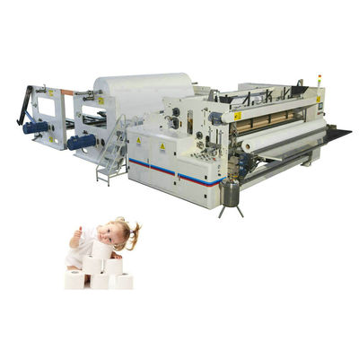 Máquina de fabricação de papel higiénico totalmente automática para uso na fábrica