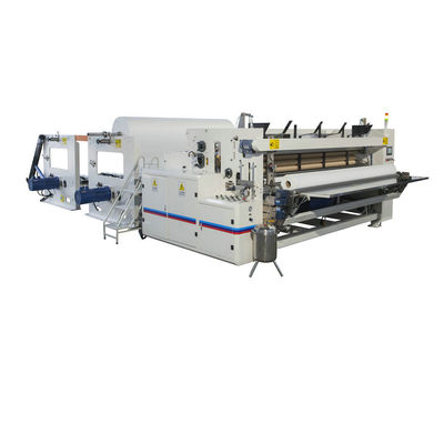 Máquina de processamento automático de papel higiénico / rolos maxi