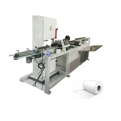 Máquina de corte de papel higiénico em rolos totalmente automática Máquina de corte de papel higiénico em rolos 100 cortes/min