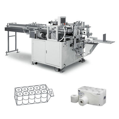 Preço da fábrica Máquina de embalagem de papel higiénico de grande capacidade rolos 5-8 sacos/min