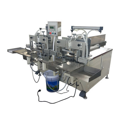 Máquina de embalagem de bolsas de papel de toalhas de papel semiautomática de baixo custo