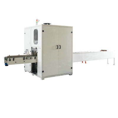 Máquina de corte automática de papel higiénico de serra de tronco 150 cortes/min