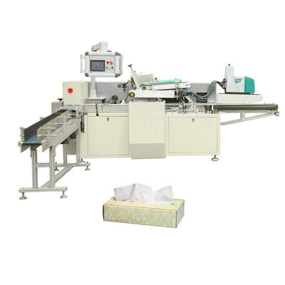 Máquina de embalagem de papel de tecido facial totalmente automática