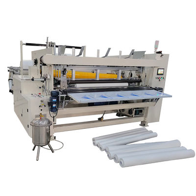 Máquina de reviravolta de papel higiénico de alta velocidade 230m/min / Maxi Roll para iniciar negócios