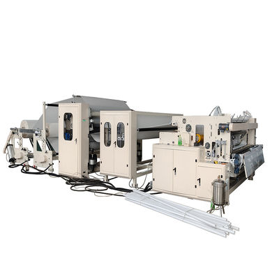 Máquina totalmente automática de laminação de papel higiénico de tecido