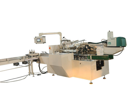 Máquina avançada de embalagem de caixas de papel de tecido facial totalmente automática