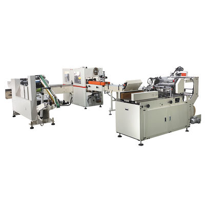 Máquina de fabricação de papel de tecido automática completa Mini Tipo Bolso Facial lenço de mão Linha de produção