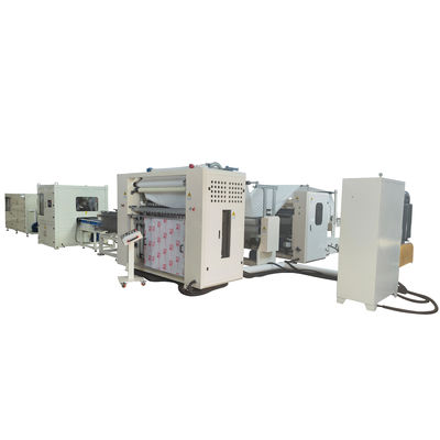 Linha de Produção de Máquina de Fabricação de Papel Toalha de Mão Dobrável N Totalmente Automática, da Máquina de Dobrar à Máquina de Embalagem