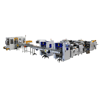 Preço de fábrica 2 cores Impressão Serviette máquina de papel Servilhão máquina de fabricação de tecido com laminação